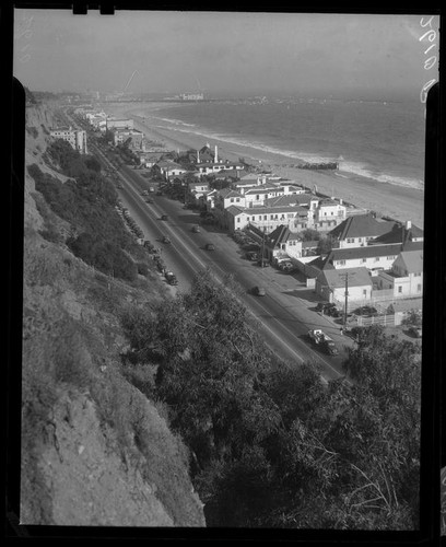 Santa Monica shoreline, Santa Monica, 1934