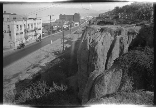 Santa Monica from Palisades Park cliffs, Santa Monica, 1929