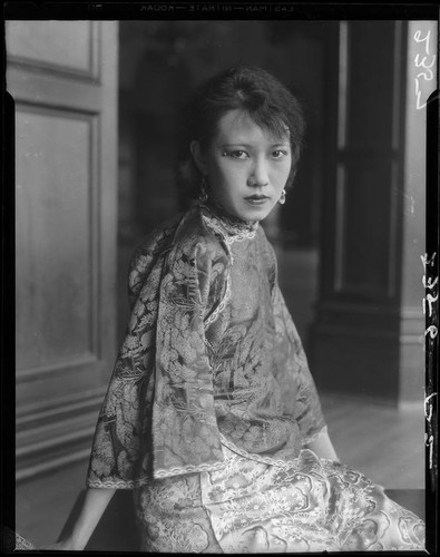 Actress Olive Young at the Otis Art Institute or the Elks Lodge No. 99, Los Angeles, 1928