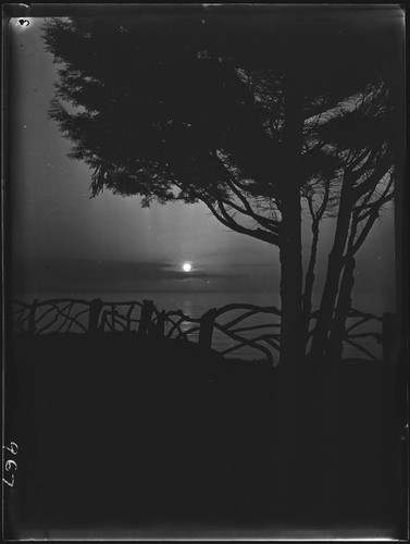 Sunset from Palisades Park, Santa Monica, 1928