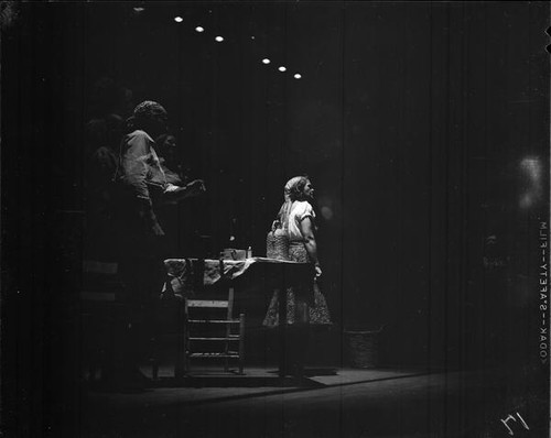 Performers in a Santa Monica Civic Opera production, Santa Monica, 1956