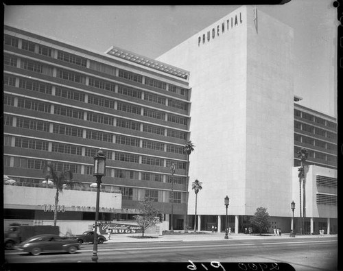 Prudential Building, Wilshire Boulevard and Curson Avenue, Los Angeles, 1949