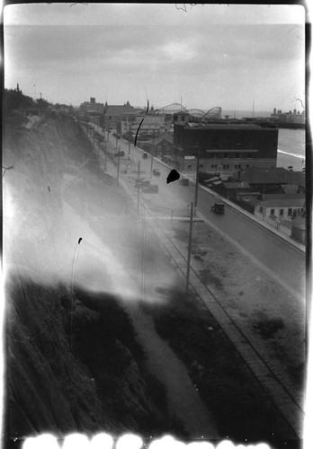 Santa Monica from Palisades Park cliffs, Santa Monica, 1929