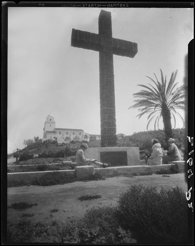 Junipero Serra Cross and Junipero Serra Museum, San Diego, 1931