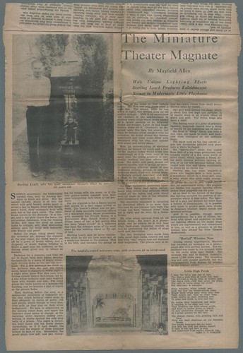 Photograph of 3rd page of Los Angeles Times Sunday Magazine story about Drum Barracks, "When Camels Carried Mail to California," by Basil Heathcote, 1930