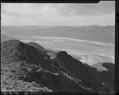 Panorama across Death Valley from Dante's View, Inyo County, 1935