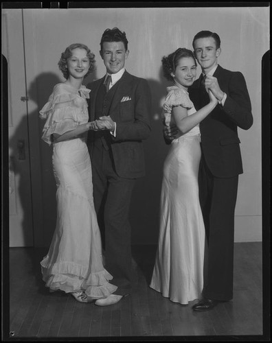 Two couples dancing, [1930s?]