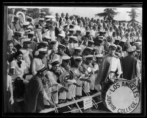 Los Angeles City College Band, [Los Angeles?], 1931-1938