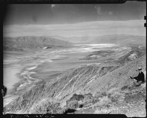 Panorama across Death Valley from Dante's View, Inyo County, 1935