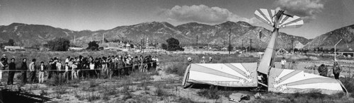 Crash at San Fernando Airport