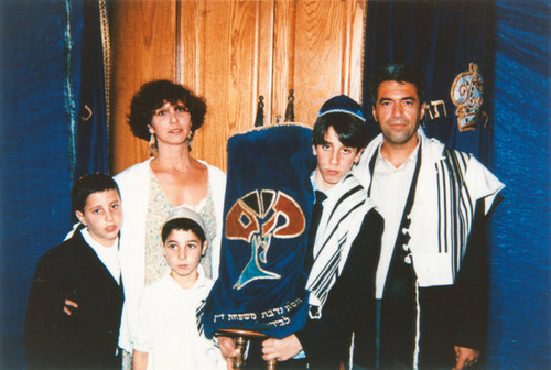 Family Bar Mitzvah portrait