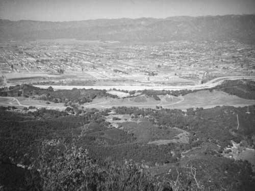 View of the San Fernando Valley from Hollywoodland