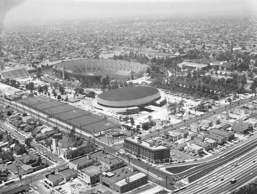 Memorial Coliseum and the Memorial Sports Arena, Exposition Park