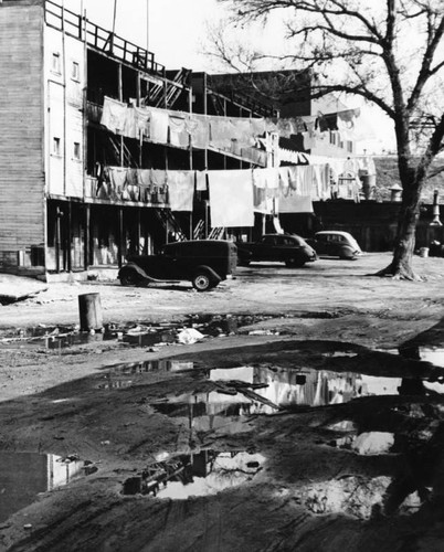 Slum housing, Aliso area