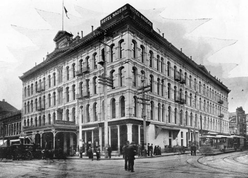 Exterior view of Nadeau Hotel