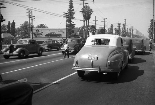 Figueroa Street traffic