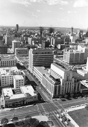 Aerial view of Times Building