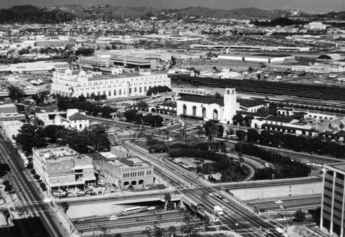 Los Angeles looking northeast