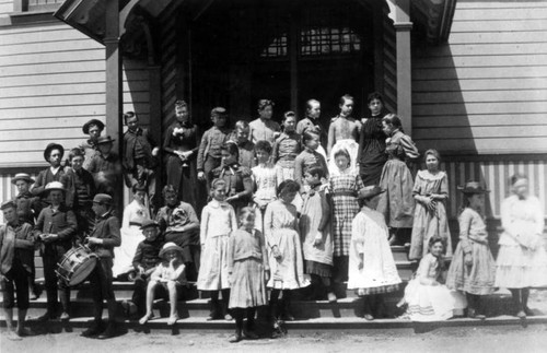 El Centro School class photograph, South Pasadena