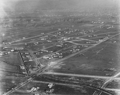 Olympic and La Cienega Boulevards looking east, view 1