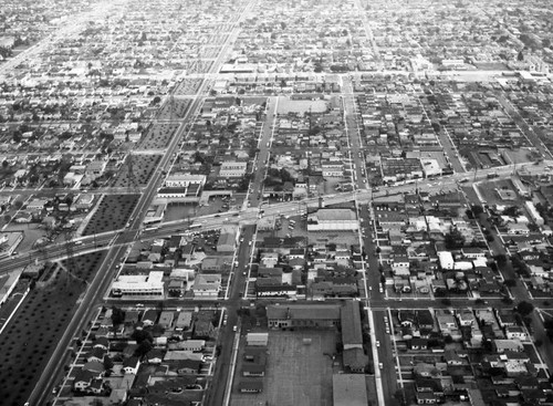 Dick Herrick Buick, South Gate, looking east