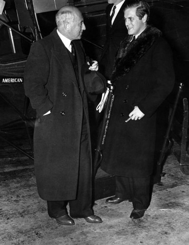 Cecil B. DeMille and R. Churchill