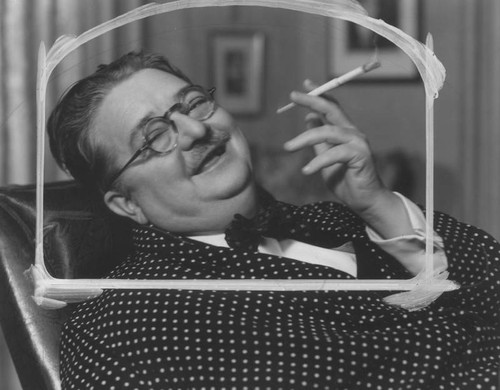 Alexander Woollcott's nonchalant leer