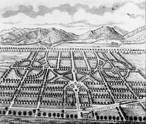 Map of Cahuenga