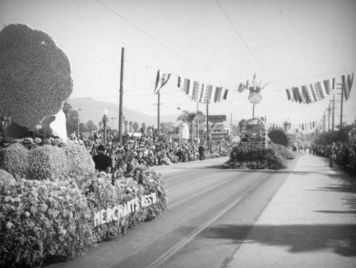 "Merchants Ass'n," 52nd Annual Tournament of Roses, 1941