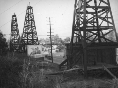 Oil wells