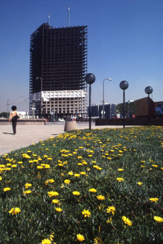 Crocker Tower construction