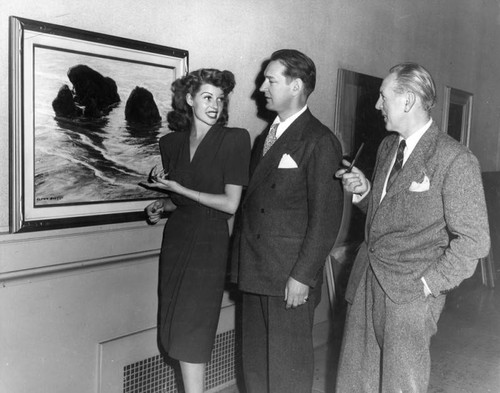 Rita Hayworth at L.A. County Museum