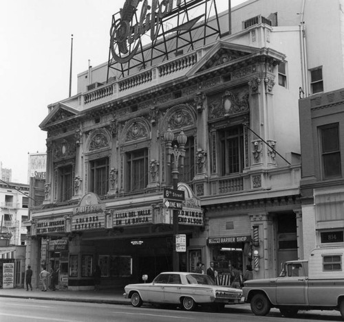 Marquee, California Theatre