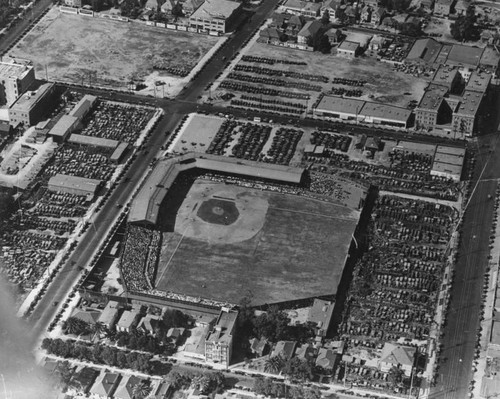 Washington Park, aerial view