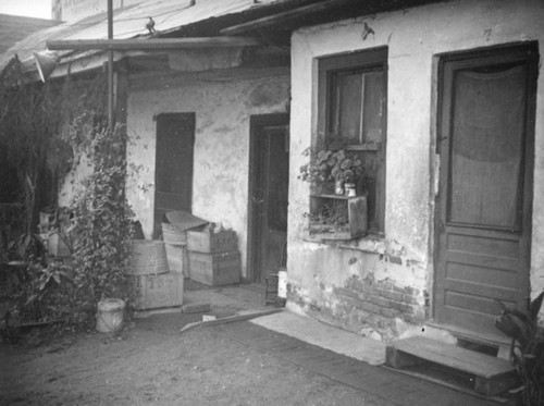 Courtyard of the Santa Cruz Adobe