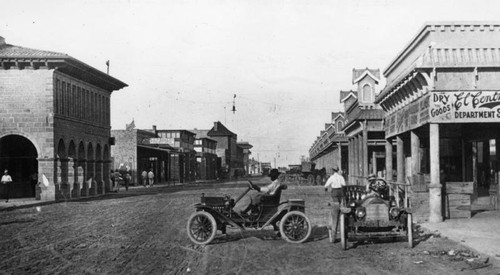 Road in El Centro