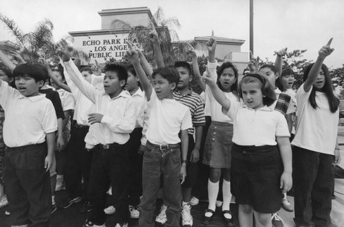 Echo Park Branch Library opening