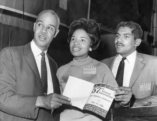 Opening session of NAACP Convention