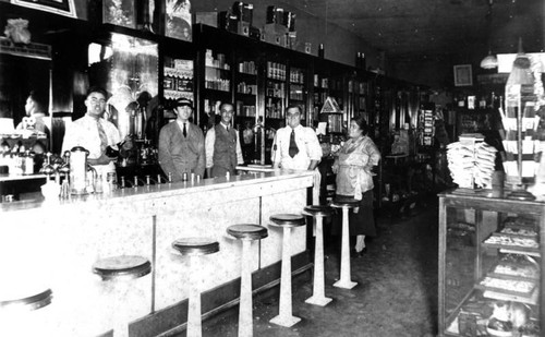 Drugstore soda counter