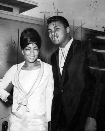 Cassius Clay with his bride