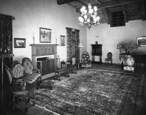 Interior, Arthur S. Bent residence