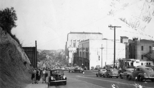 1st Street and Hill Street, 1946