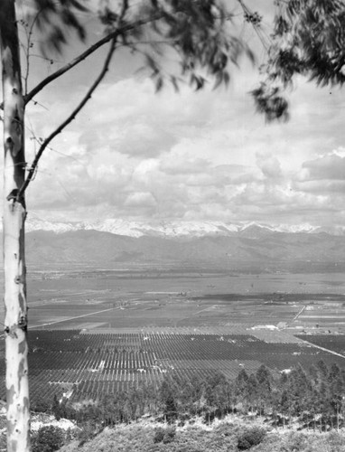 Scenic view of San Gabriel Valley