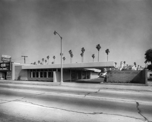 Exterior view, El Sereno Branch Library