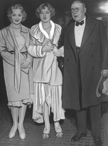 Marion Davies, Judge Bernard Douras and Josephine Dunn