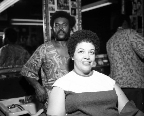 Gloria Curtis at Magnificent Bros Hair Salon 2