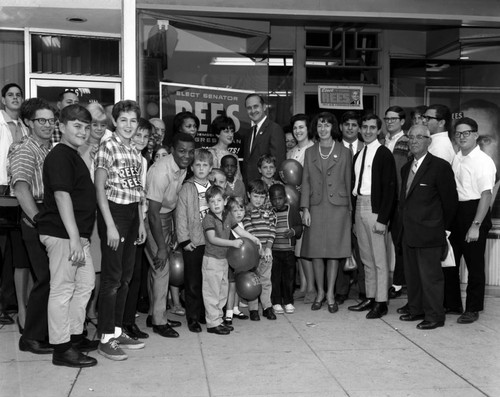 California State Senator Thomas M. Rees campaigns for 26th District ...