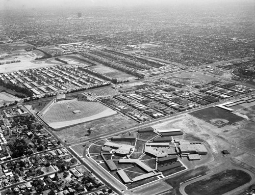 Century Drive-In, Inglewood, looking northeast