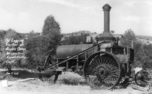 Logging tractor