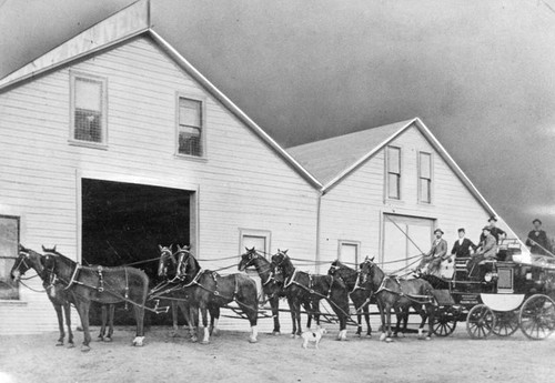 Mt. Lowe Railway livery barn & carriage house